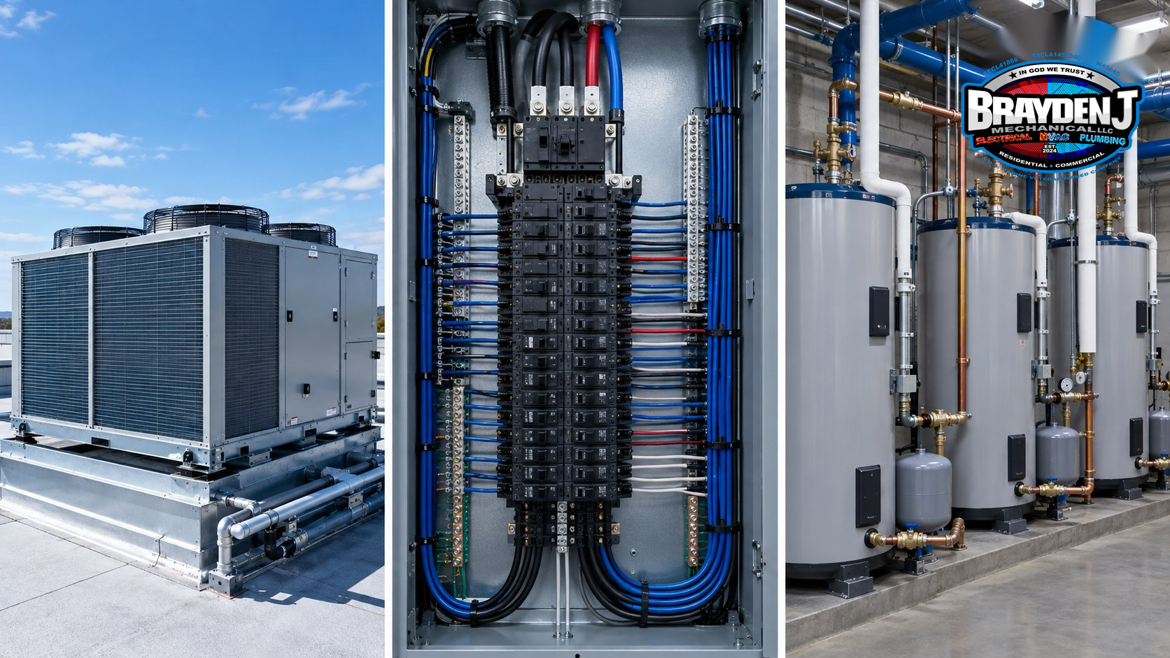 Commercial HVAC, Plumbing & Electrical